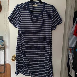Madewell NWOT Striped Shirtdress